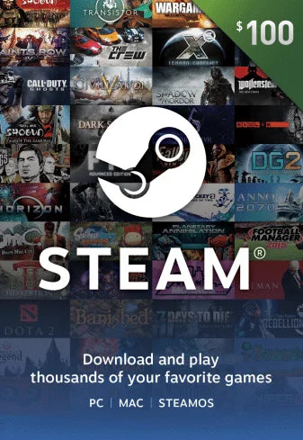 Steam Wallet Poklon Kartica EUR (Gift Card)