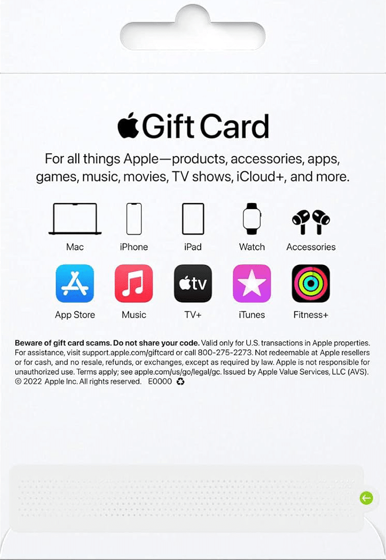 Apple Gift Kartica $300 - Poklon Kartice Srbija