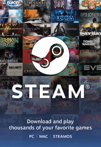 Steam Wallet Poklon Kartica EUR (Gift Card)